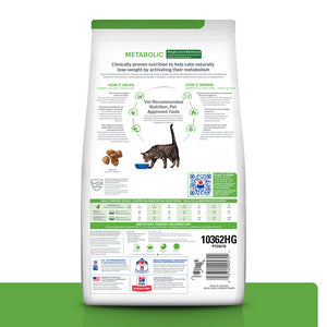 ALIMENTO HILLS METABOLIC PARA GATOS 3,85 KG