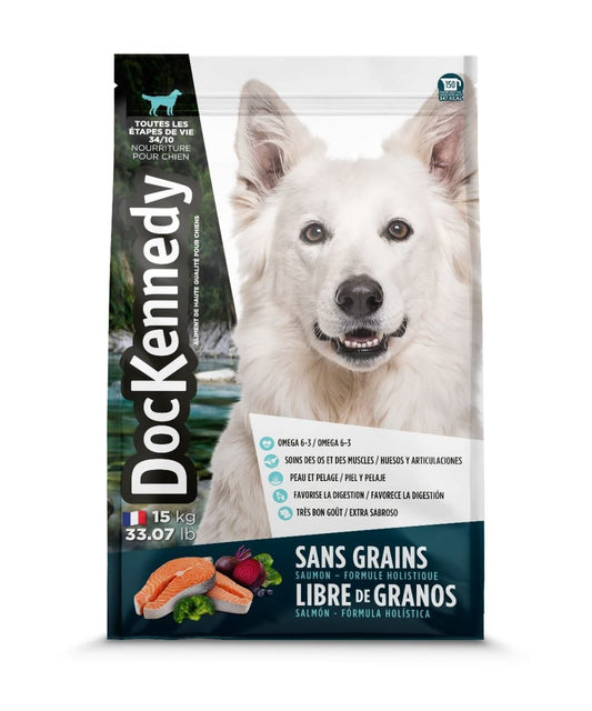 ALIMENTO DOC KENNEDY LIBRE DE GRANOS SALMON 15 KG