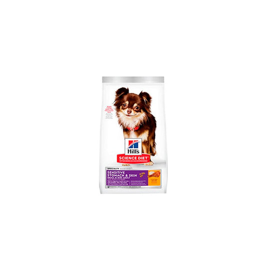 ALIMENTO HILLS SENSITIVE DOGS STOMCH Y SKIN MINI DOGS 1,8 KG