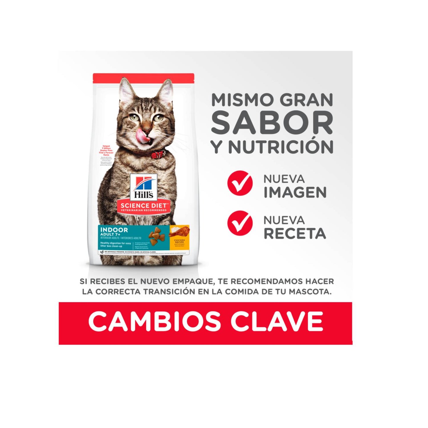 ALIMENTO HILLS MATURE INDOOR 7+ GATO ADULTO 1,58 KG