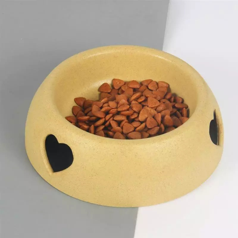 Plato Individual L bamboo para Perros