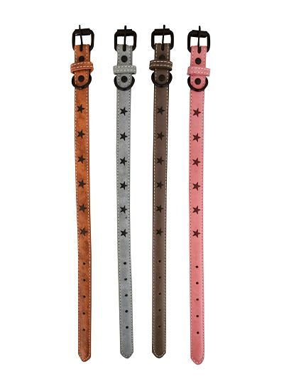 Collar para perros diseño estrellas