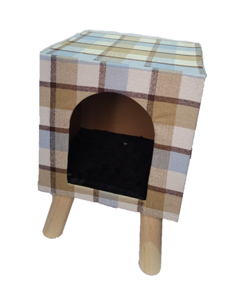 Casa de Gato Madera lindas, cómodas y seguras.