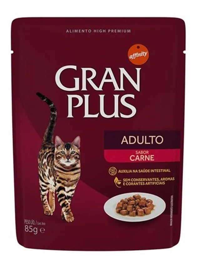 Gran Plus Cat Pouch Alimento Húmedo variedades