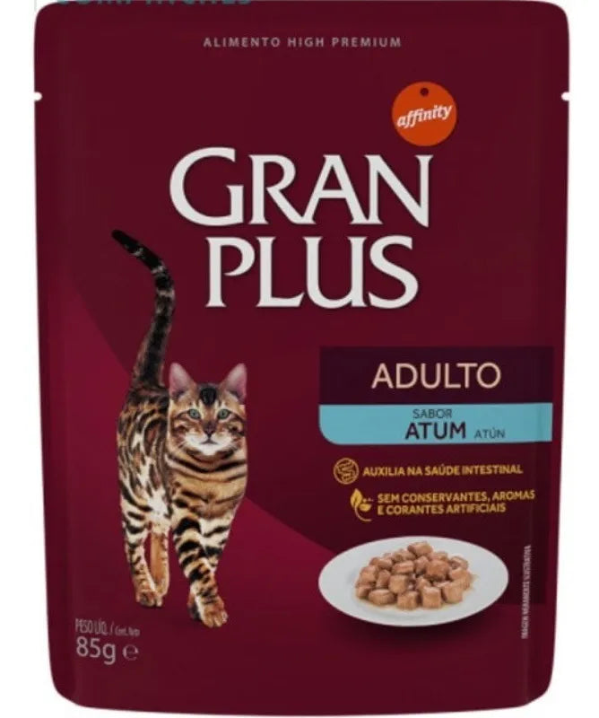 Gran Plus Cat Pouch Alimento Húmedo variedades