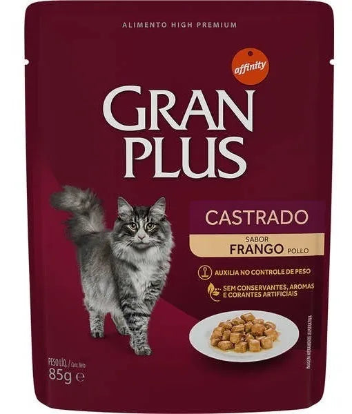 Gran Plus Cat Pouch Alimento Húmedo variedades