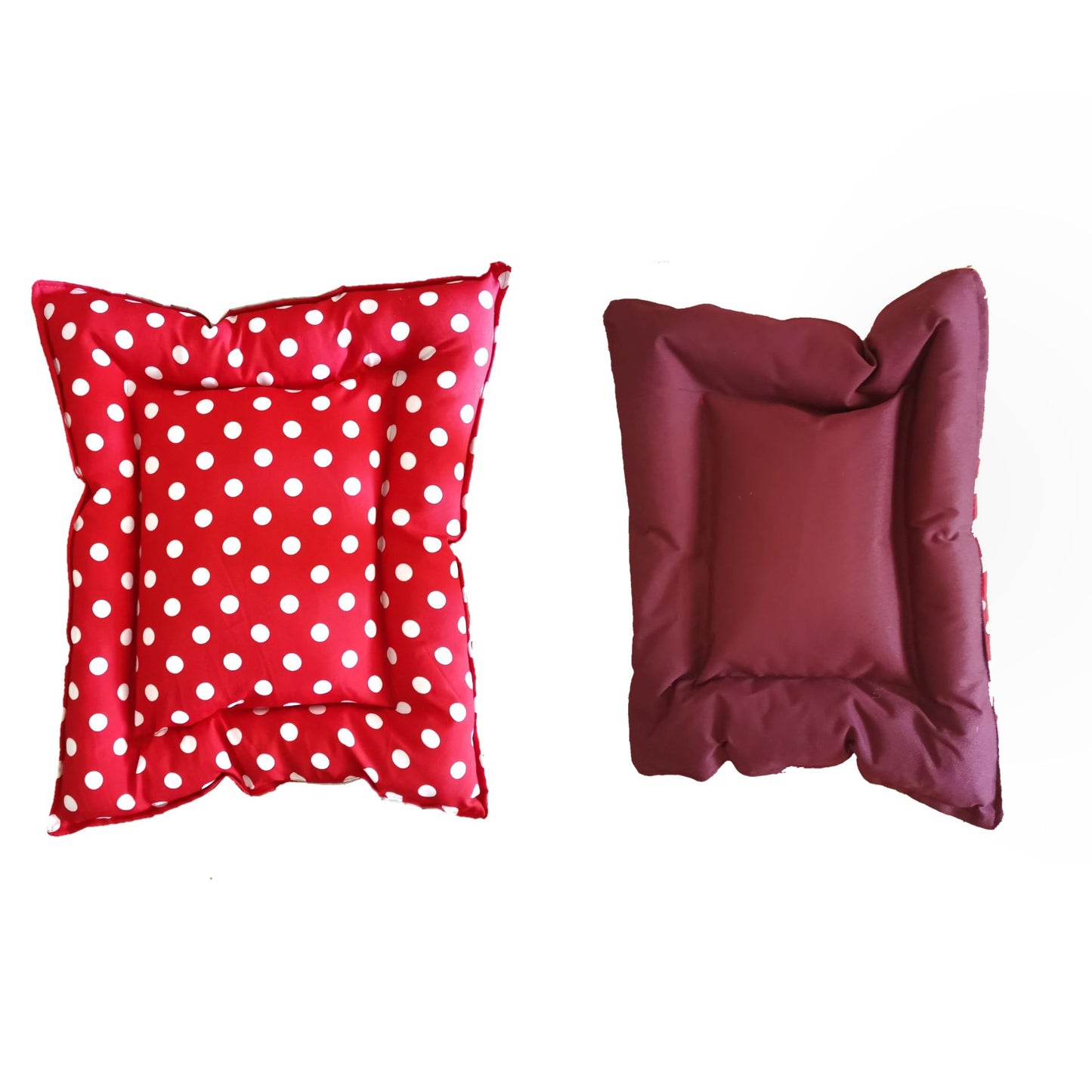 Cojín Cama para perros diseño puntos. XS/S/M/L
