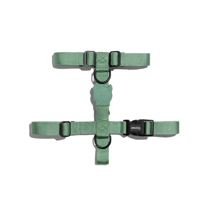 Zee.Dog Army Green H-Harness