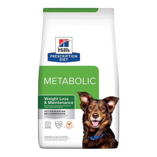ALIMENTO HILLS METABOLIC + CONTROL DE PESO PARA PERRO 7,98 KG