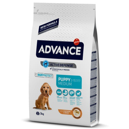 Advance Puppy Medium para cachorros de razas medianas 3KG