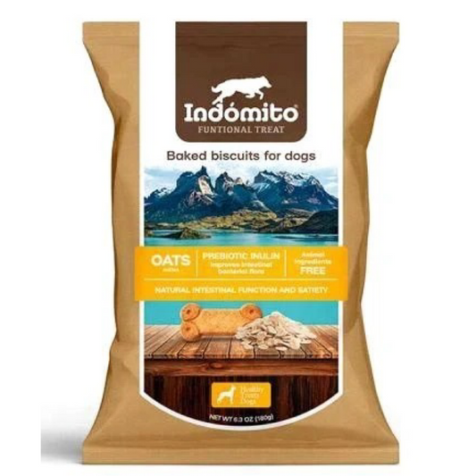 Indómito Galletas de avena 180G.