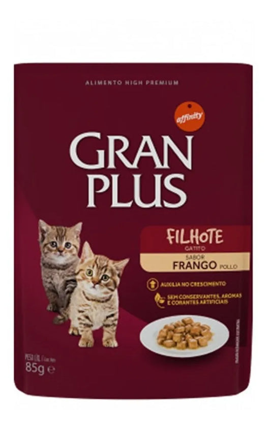 Gran Plus Cat Pouch Alimento Húmedo variedades