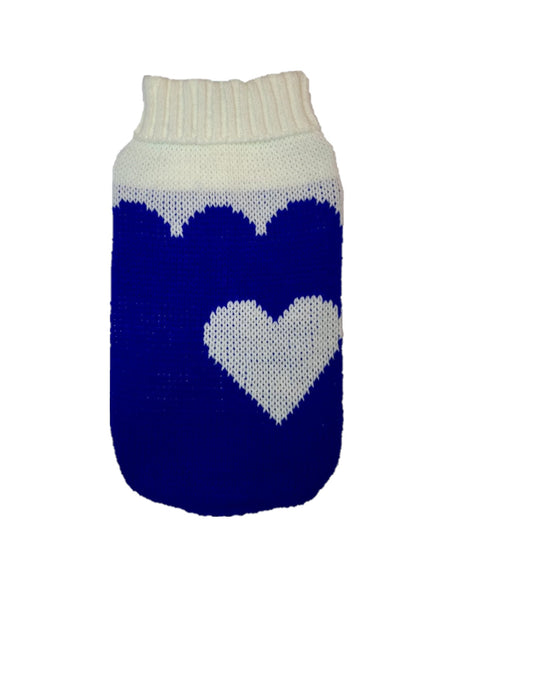 Sweater Diseño Corazón para Perros Pequeños